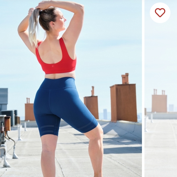 SculptKnit High-Waisted Perforated Short - Picture 6 of 6